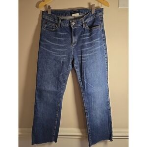Theory 98% Cotton, 2% Spandex Made in USA Blue Denim Jeans/Pants‎ 30 X 25 READ